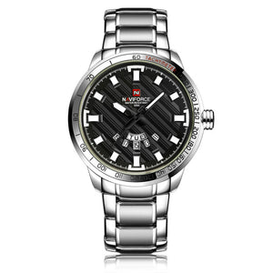 Men's Steel Military Wrist Watch