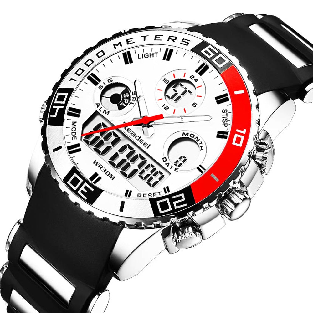 LED Digital Men's Quartz Watch
